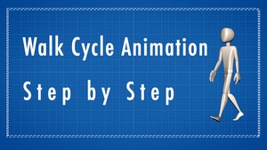 animation walk cycle step by step
