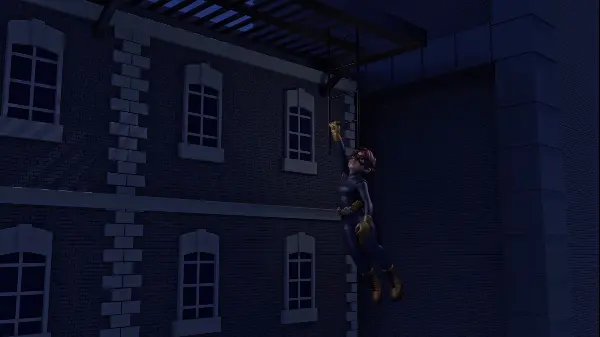 Student animation: Batgirl