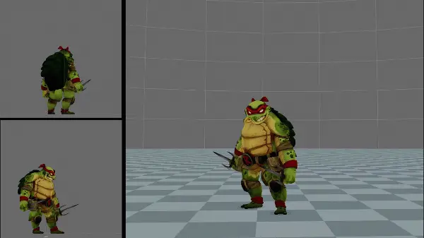 Student animation: Theron emote