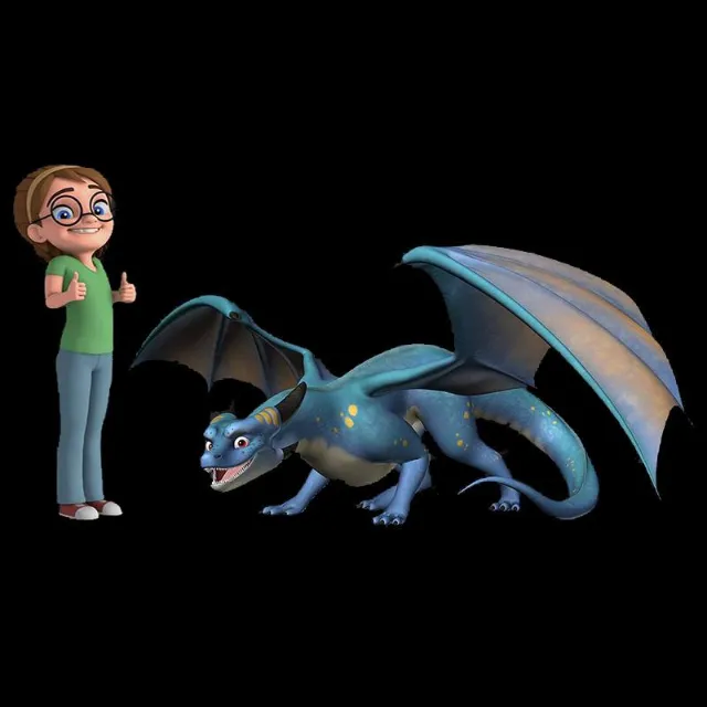 Arc the Dragon and Kayla premium Maya rigs by Josh Sobel