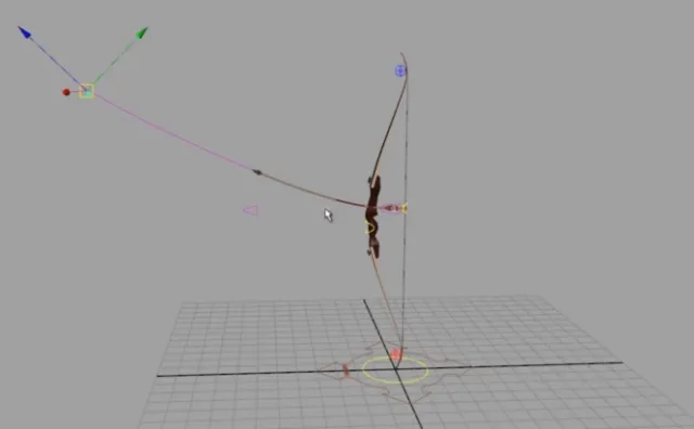 Bow free Maya rig by Mothman TD