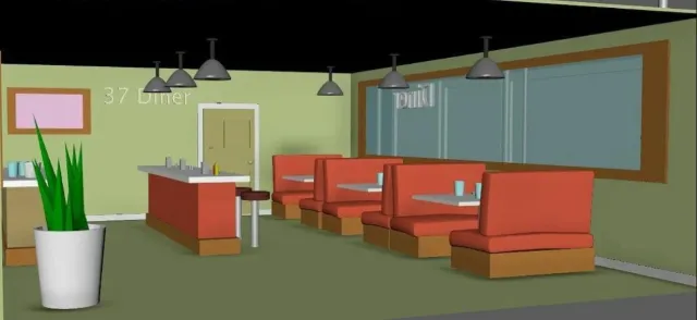 Diner free Maya rig by Anim Matt