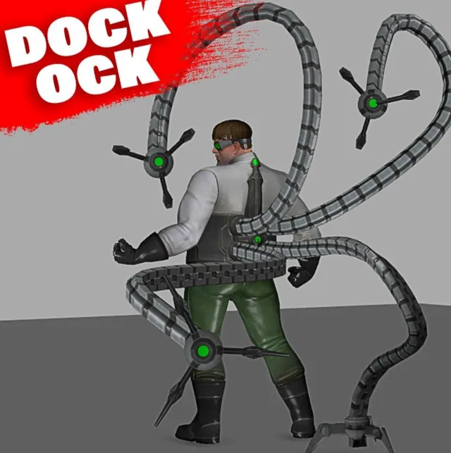 Doc Ock free Maya rig by Amazing Animation