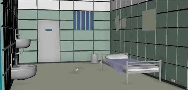 Jail Cell free Maya rig by Anim Matt