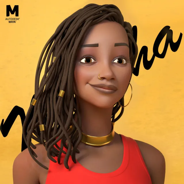 Miosha and Gorgeous George premium Maya rigs by Dmitrii Kolpakov