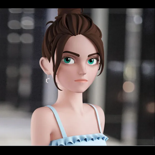 Neka free Maya rig by Character Rigs