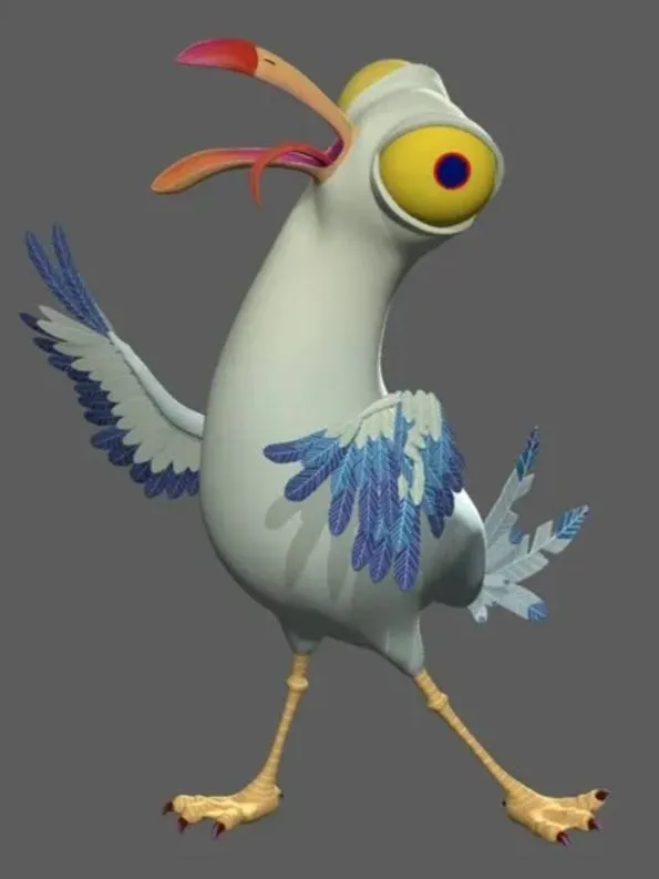 Seagull free Maya rig by Kamila Bianchi