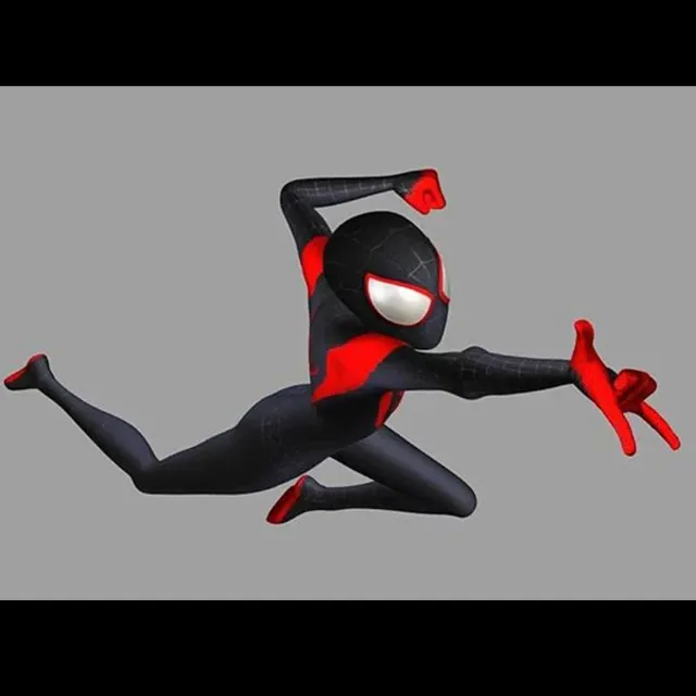 Miles Morales free Maya rig
