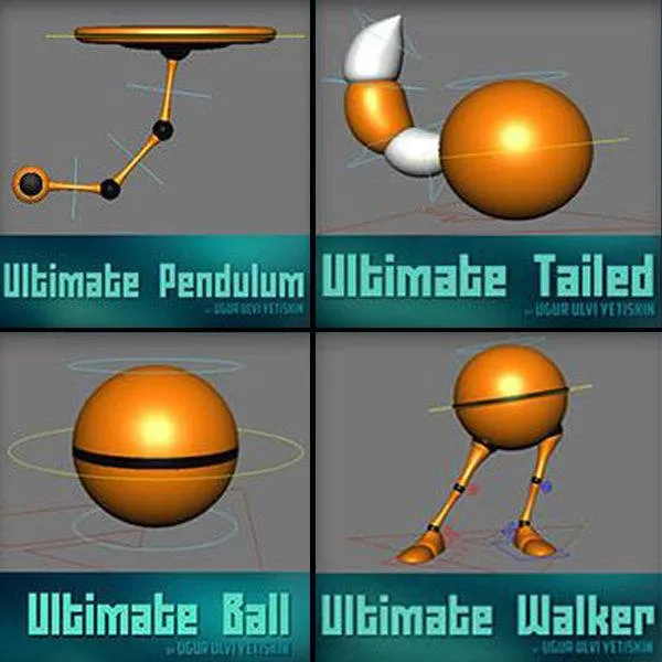 Ultimate Rigs free Maya rig by Ugur Ulvi Yetiskin