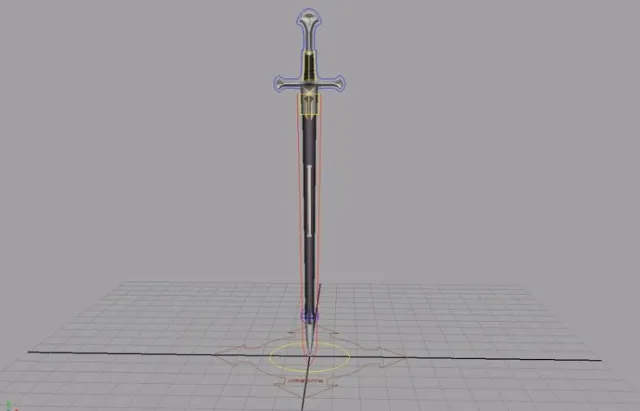 Sword free Maya rig by Mothman TD